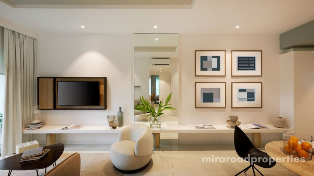 2BHK resale apartment for rent flats in Mira Road near Western Express Highway