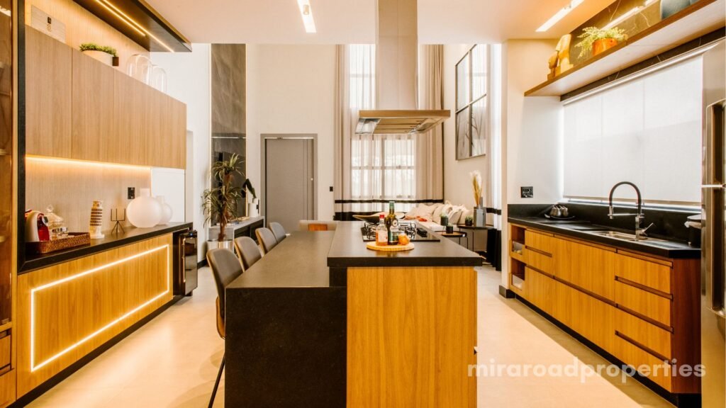 Affordable flat for rent in Mira Road with sea view