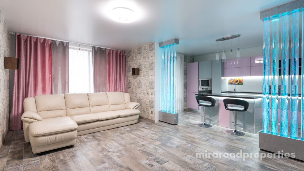 Pet-friendly flat for rent near metro station in Mira Road