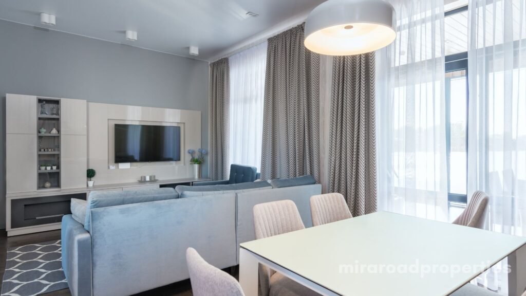 Semi-furnished Low budget flat for rent in Mira Road