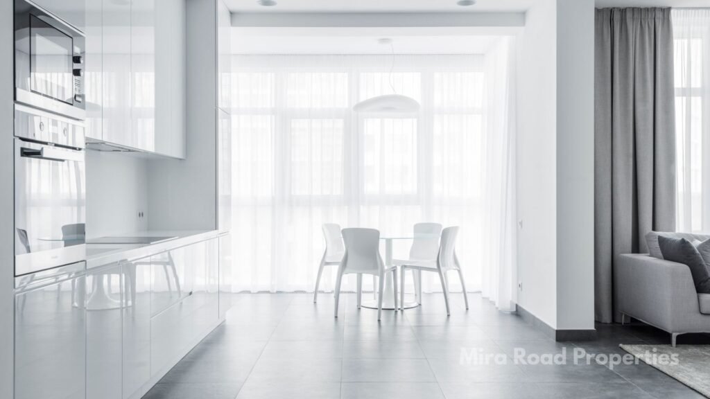 Under-construction flat for rent in Mira Road with amenities