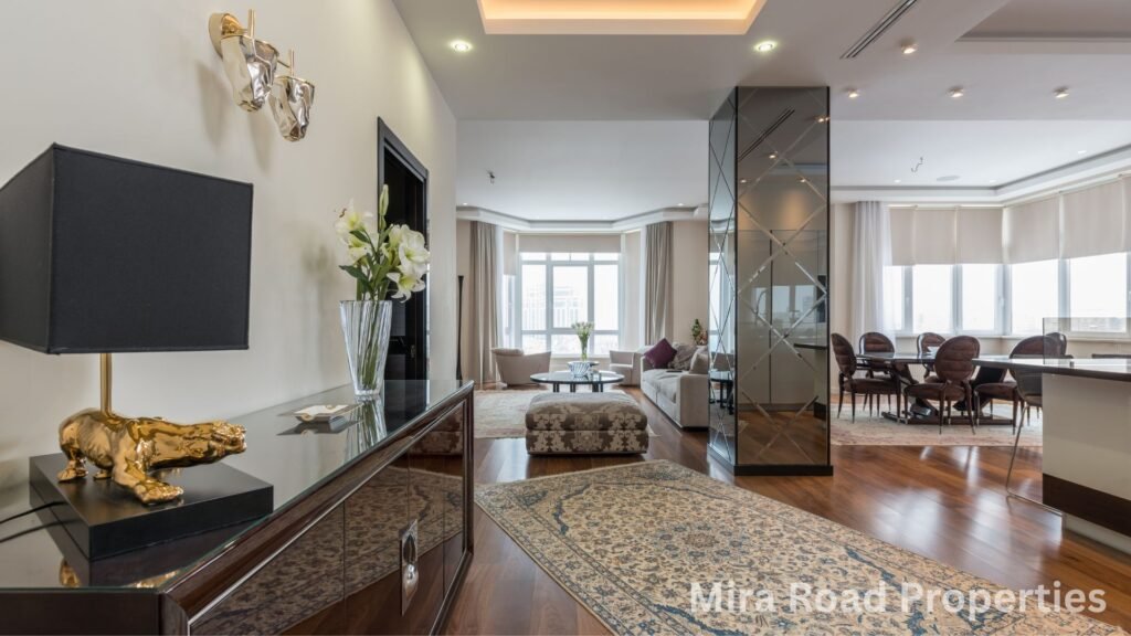 2 BHK flats in Mira Road with terrace for rent near metro station