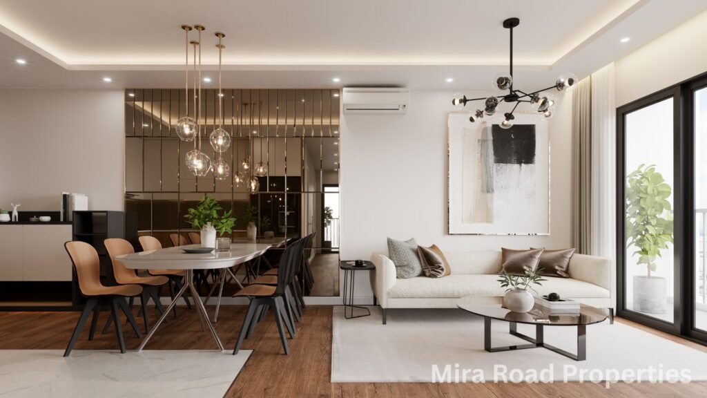 2 BHK flats rent in Mira Road with terrace