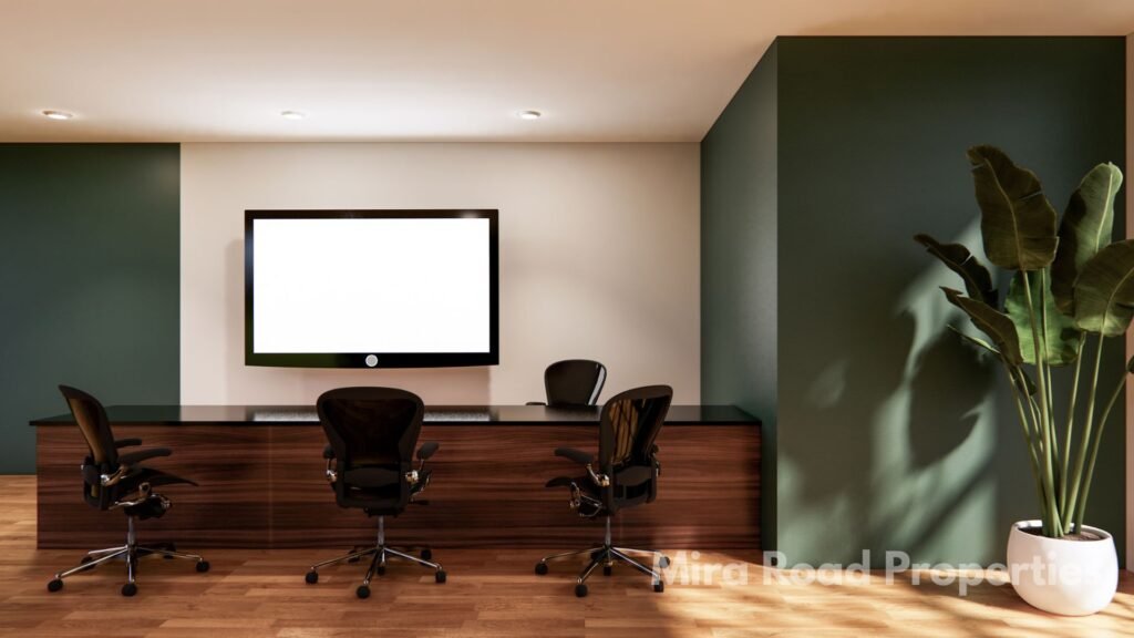 Co-working spaces for rent in Mira Road with amenities