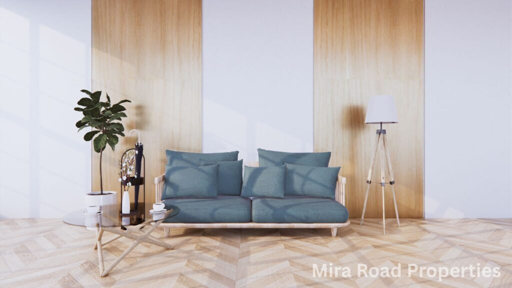 Flats in in Mira Road East near railway station working professionals