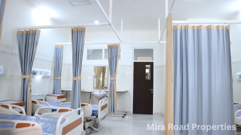Flats near Hospitals in Mira Road for rent with Greenery view
