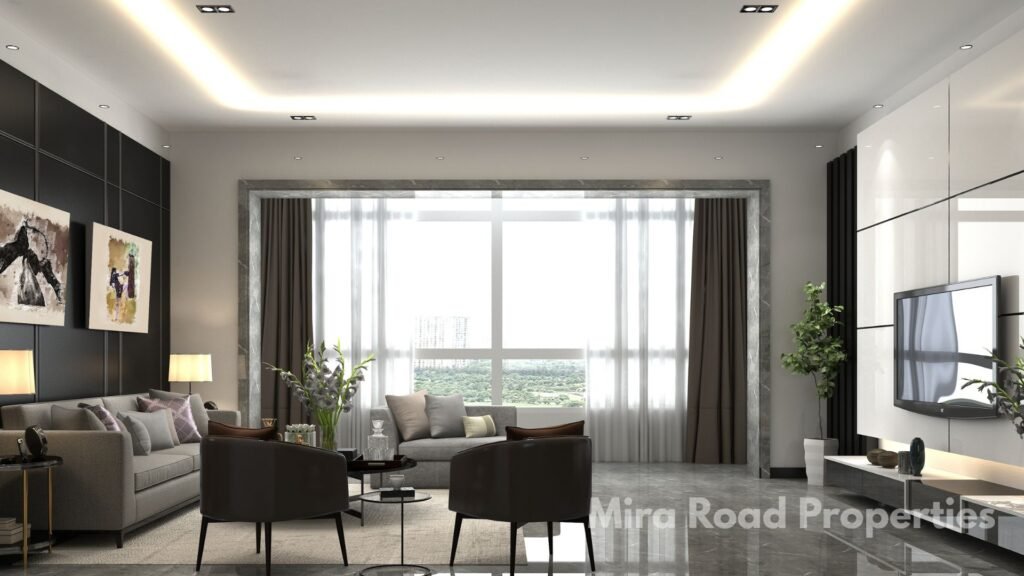 Fully furnished office for apartment for sale in Mira Road