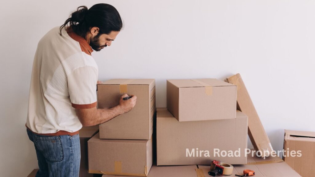 Gated community House shifting services rent in Mira Road
