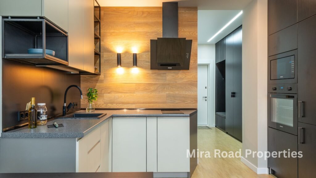 Low-cost Flats with modular kitchen for rent in Mira Road