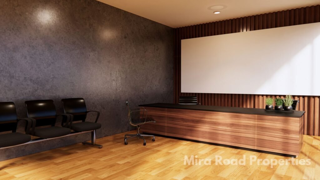Semi-furnished Co-working spaces for rent in Mira Road