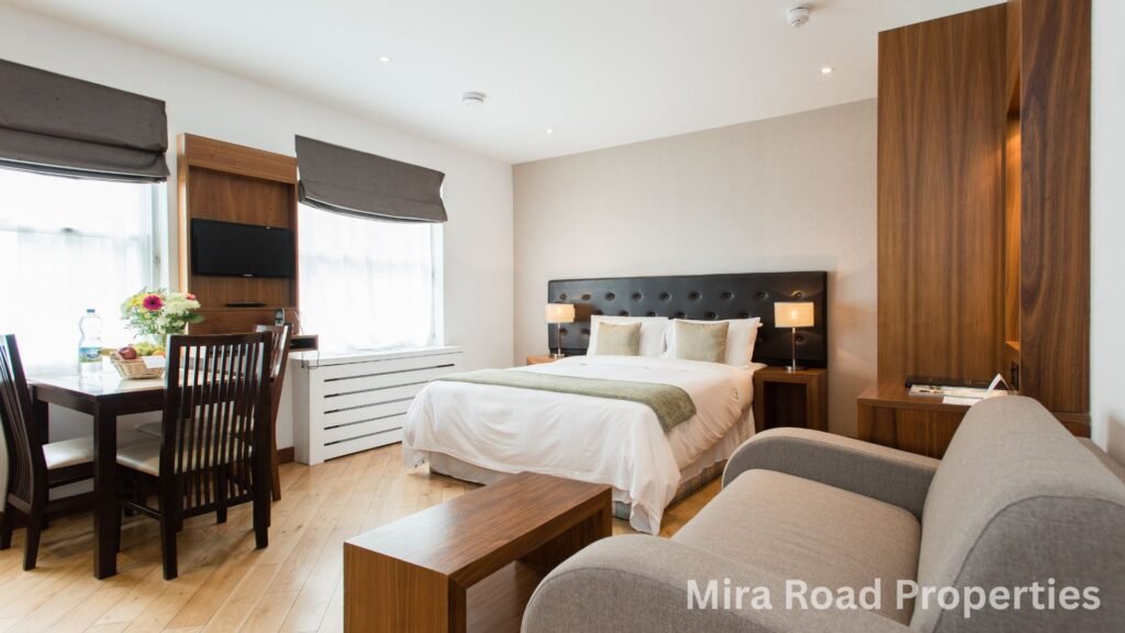 Semi-furnished Flats for rent in Beverly Park, Mira Road