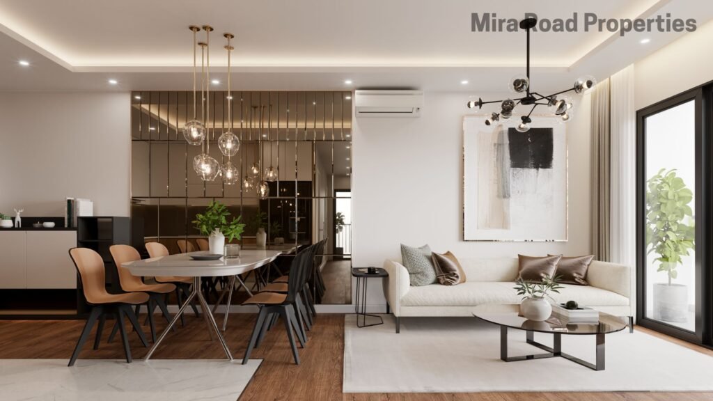 Studio apartments in Mira Road for bachelors near metro station