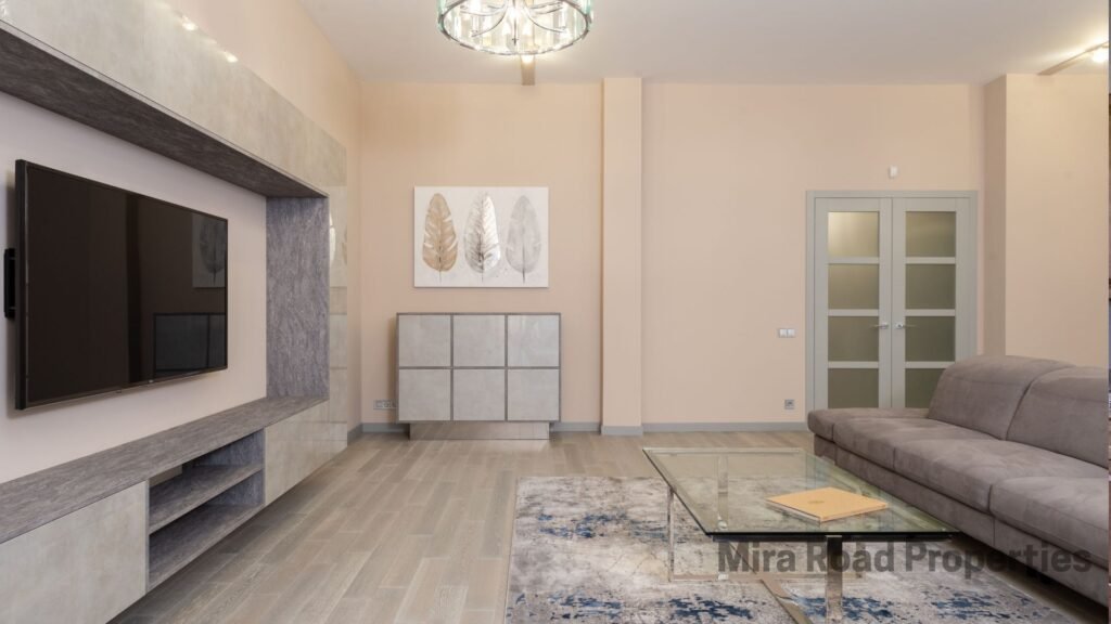 2 BHK Flat for Rent in Evershine Nagar, Mira Road with Greenery View