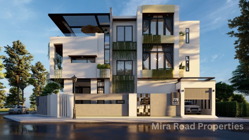 2 BHK Flat for Rent in Ostwal Empire, Mira Road with Greenery View