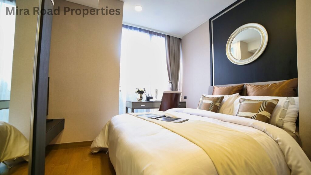 2 BHK flat for rent in Beverly Park, Mira Road with greenery view