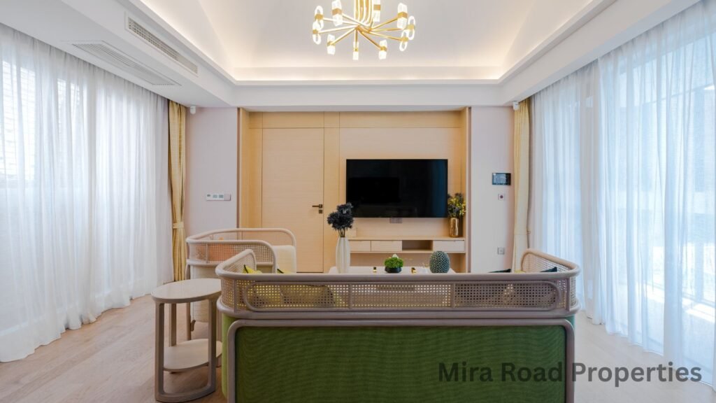 2 BHK flat for rent near Mahajan Wadi, Mira Road