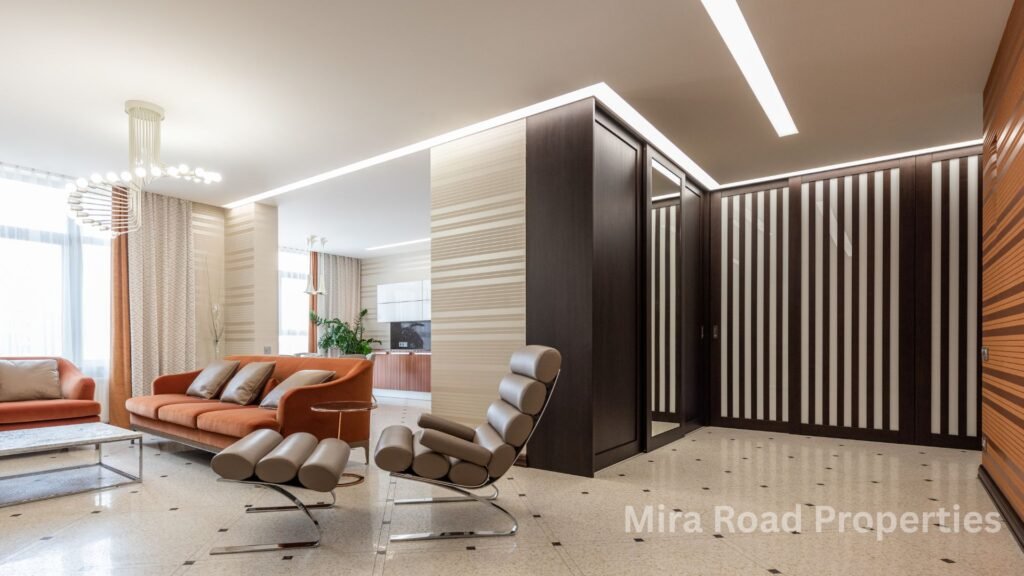 2 BHK flat for rent near metro station in Raj Apartment area, Mira Road