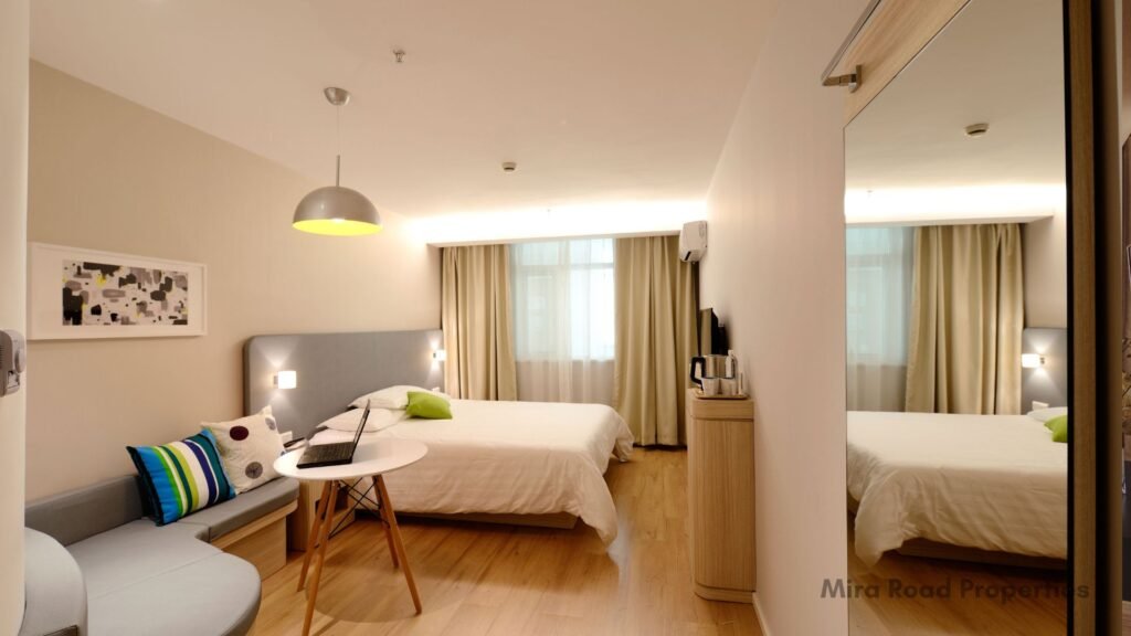 Fully furnished 1 BHK for rent in Shanti Nagar, Mira Road