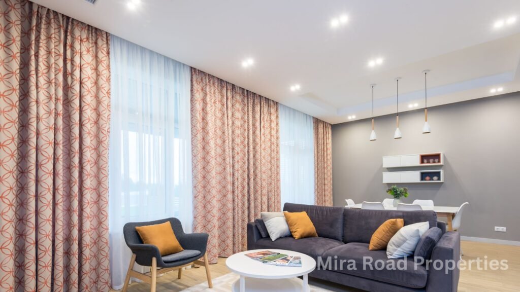 Fully furnished 2 BHK for rent in Mira Road in Manorama Nagar