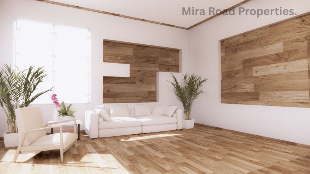  Gated Community 2 BHK Flat for Rent Ten Square Mira Road