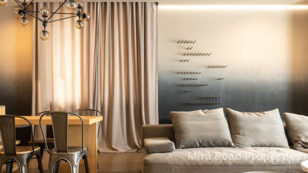 Luxury 2 BHK for rent in Raj Apartment area Mira Road