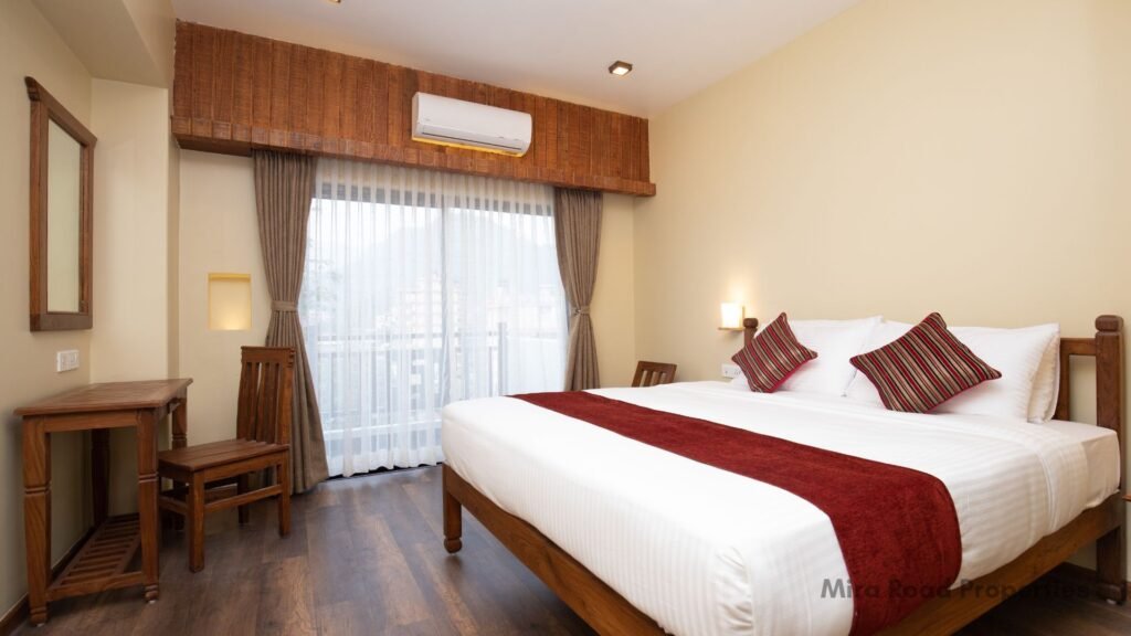 Semi-furnished 1 BHK for rental rent in Shanti Nagar, Mira Road