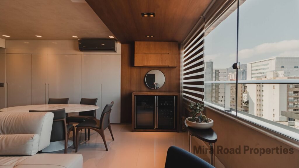 Semi-furnished 2 BHK for Rent in JP North, Mira Road