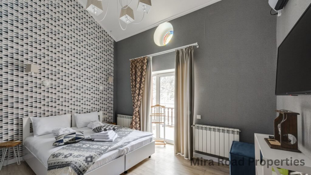 budget 2 BHK flat for rent in Queens Park, Mira Road