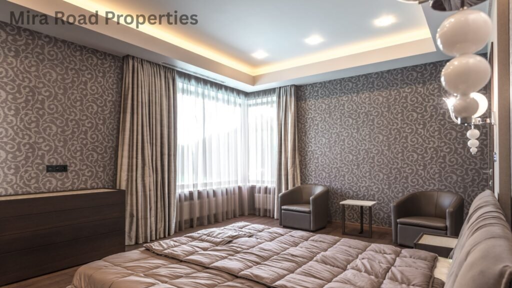 semi-furnished 1 BHK flats for rent in Beverly Park, Mira Road