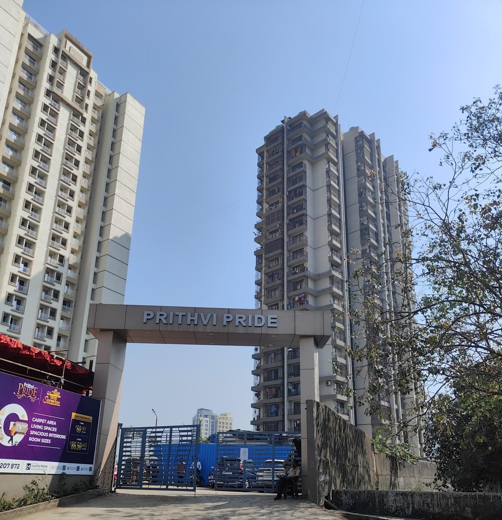 2 BHK Flat for Rent in Prithvi Pride, Vinay Nagar, Mira Road (Unfurnished)