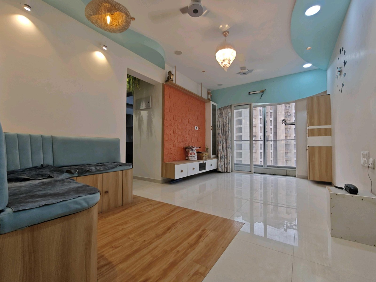 2 BHK Flat for Rent in JP North Garden City, Vinay Nagar, Mira Road (Semi-Furnished)